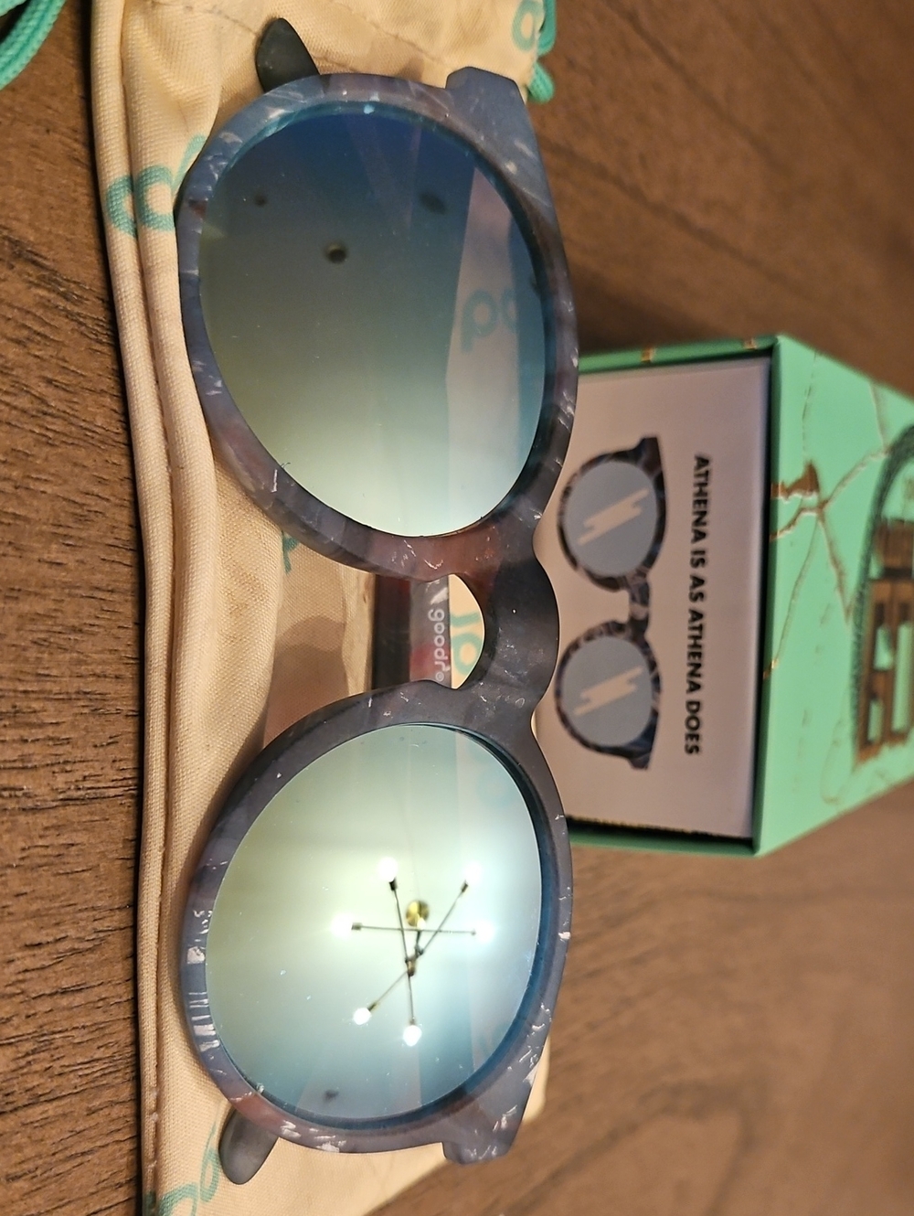 goodr Circle G Round Sunglasses - Athena Is As Athena Does